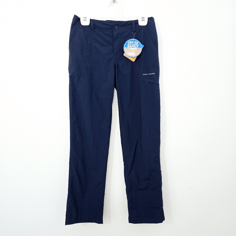 Columbia Dark Blue Women's Straight Leg Pants